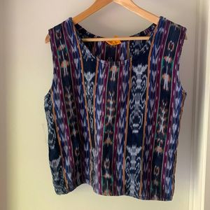90s Guatemalan Woven Tank